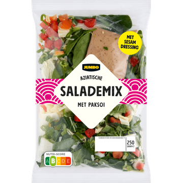 Jumbo Aziatische Salademix met Paksoi 250 g