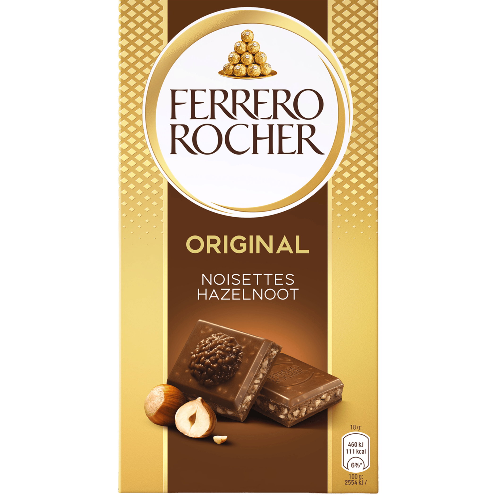 Ferrero Rocher Hazelnoot Reep melk met vulling