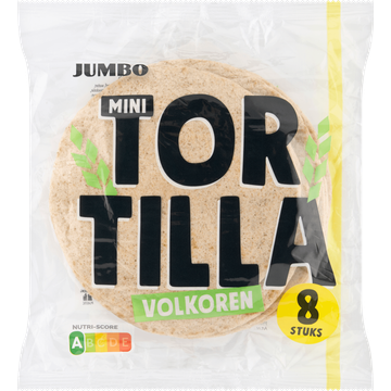 Jumbo Mini Tortilla Volkoren 8 Stuks
