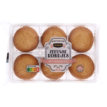 Jumbo Zeeuwse Rondjes met Roomboter 250 g