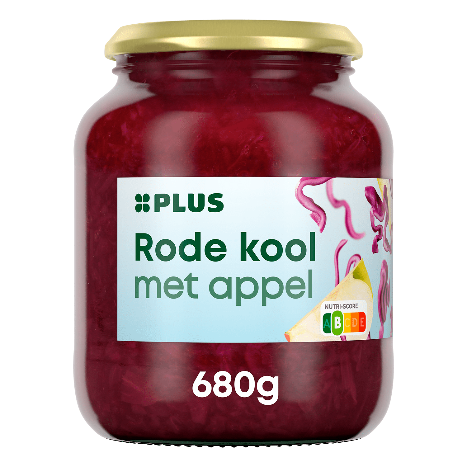 PLUS Rode kool met appel