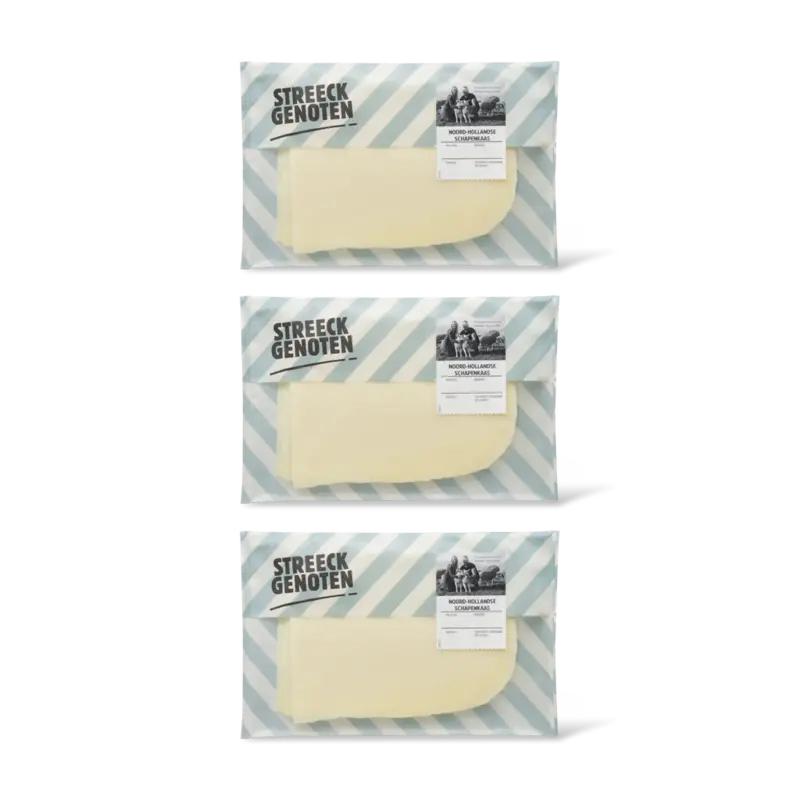 Streeckgenoten Schapenkaas 50+ plak 3-pack