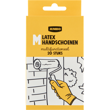 Jumbo Latex Handschoenen M Multifunctioneel 20 Stuks