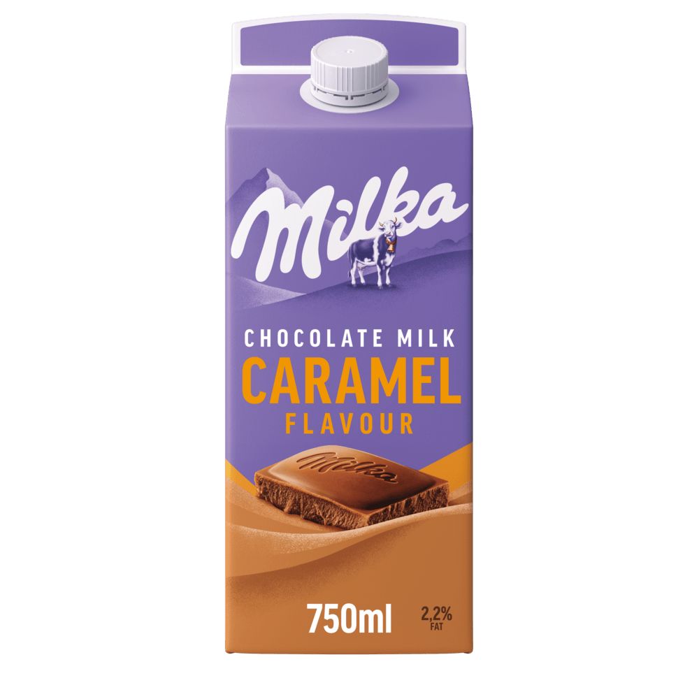 Milka Chocolademelk karamel smaak