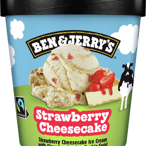 Ben & Jerry's Strawberry cheesecake