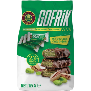 Kahve Dunyasi Gofrik Mini Wafel Melk 125g