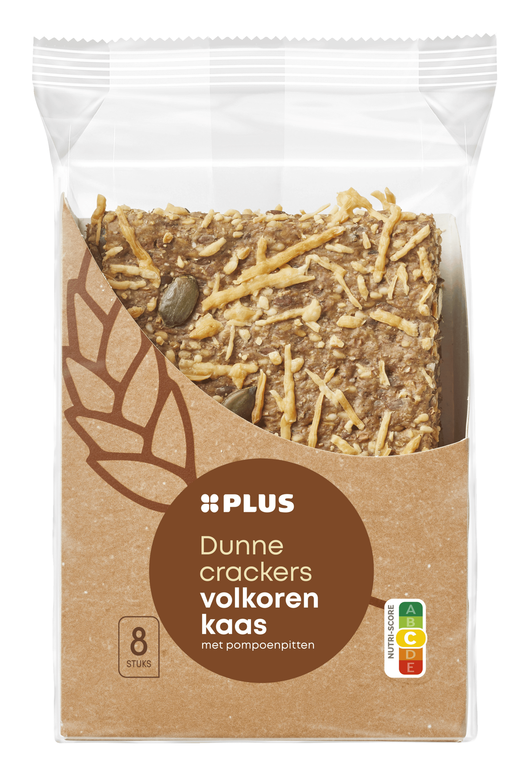 PLUS Dunne crackers volk kaas pomp