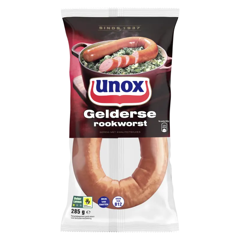 Unox Gelderse rookworst