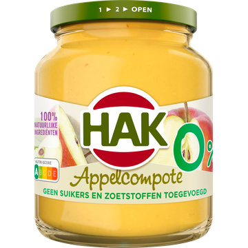 Hak Appelcompote 0% 350g