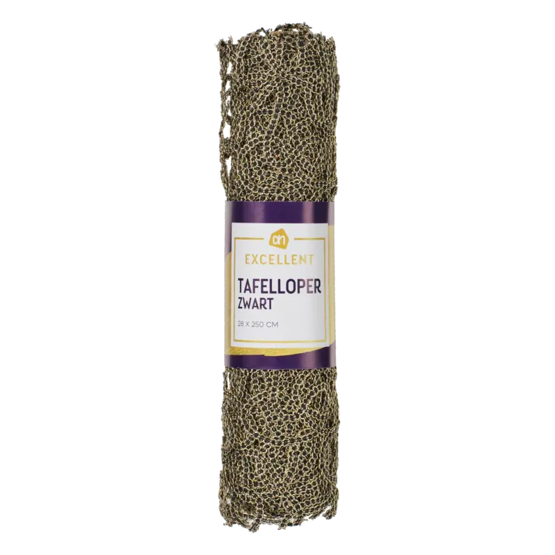 AH Excellent Tafelloper zwart goud