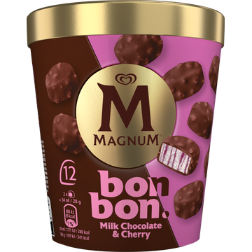 Magnum Bonbon Ijs Cherry 12 x 17 ml
