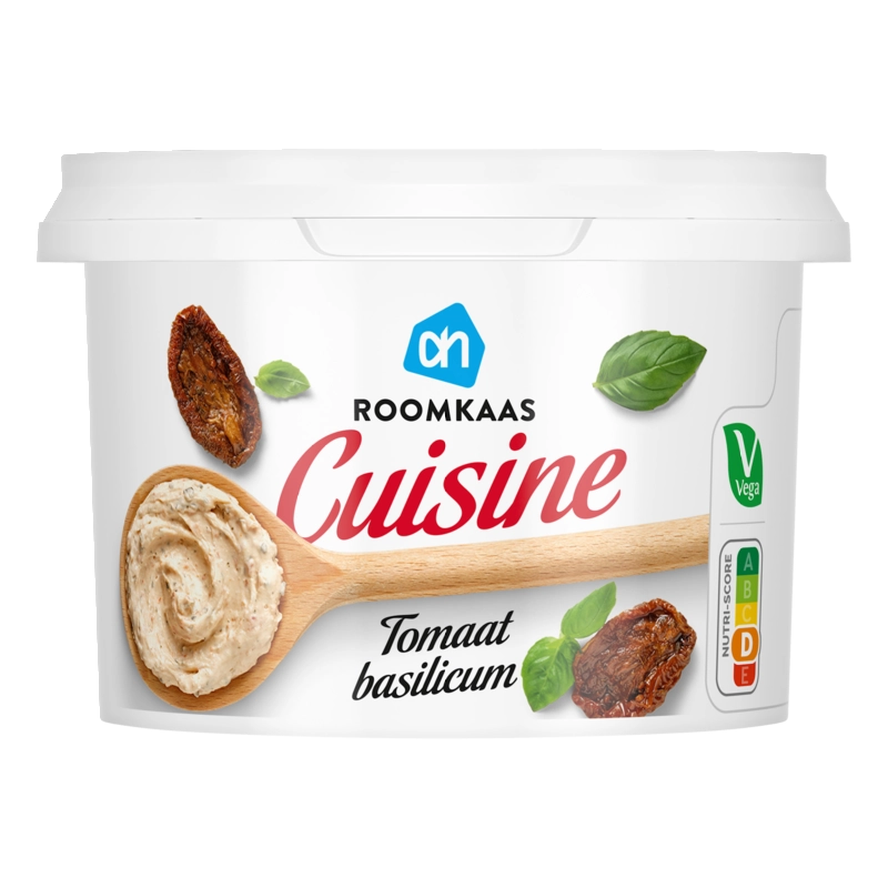 AH Roomkaas cuisine tomaat basilicum