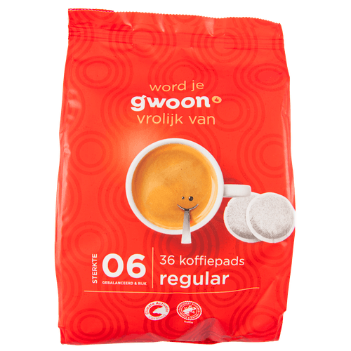 G'woon Koffiepads regular