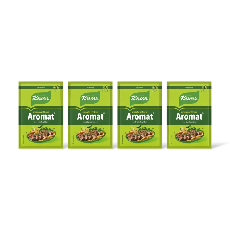 Knorr Aromat met tuinkruiden navulzakje 4-pack