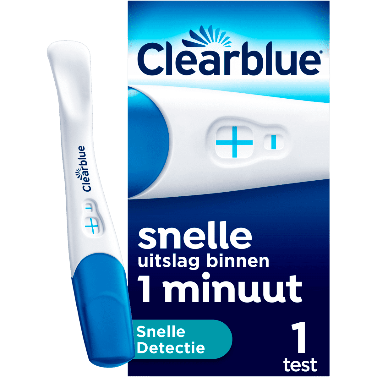 Clearblue Snelle Detectie Zwangerschapstest 1 stuk