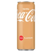 Coca Cola vanilla blik 250 ml