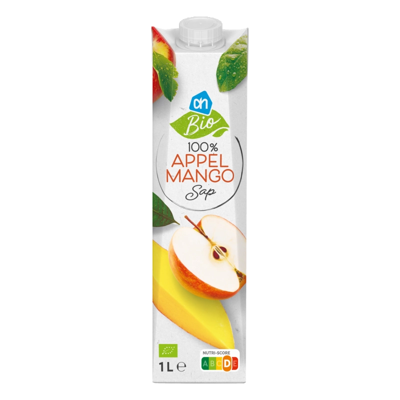 AH Biologisch 100% Appel mango sap