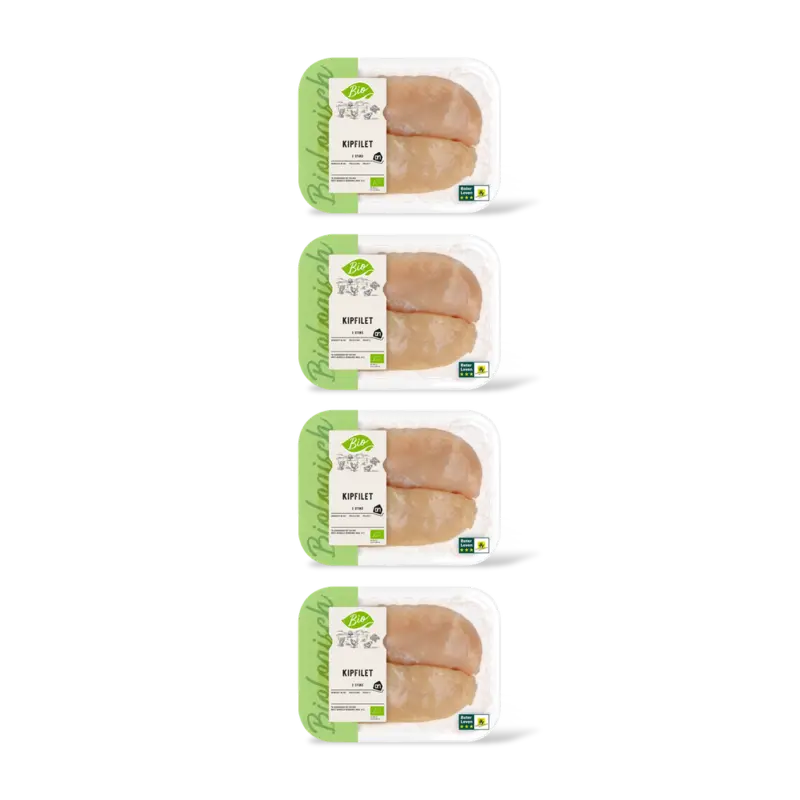 AH Biologisch Kipfilet 2 stuks 4-pack