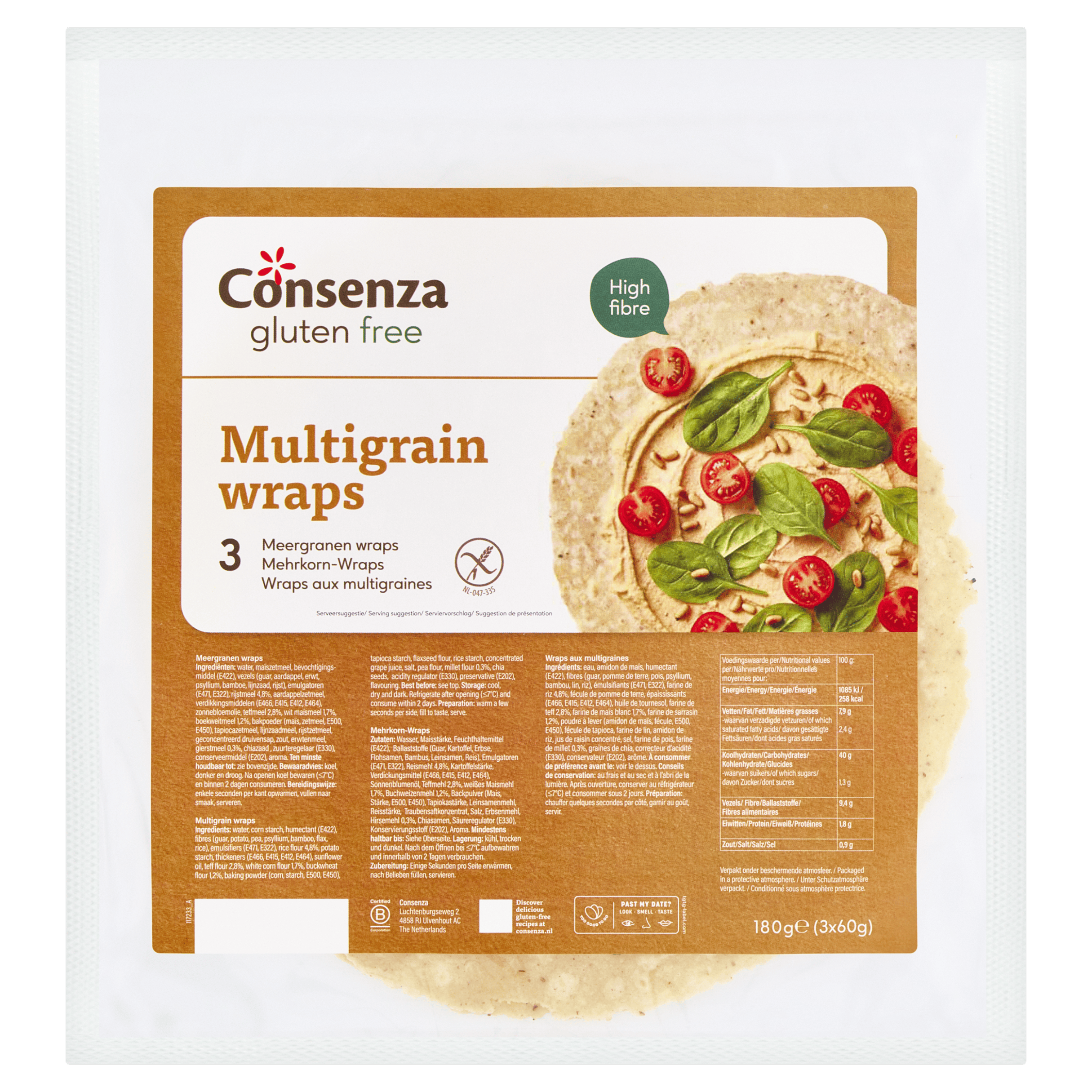 Consenza GV Meergranen wraps