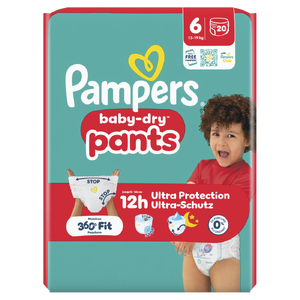 Pampers Baby-dry Pants Maat 6