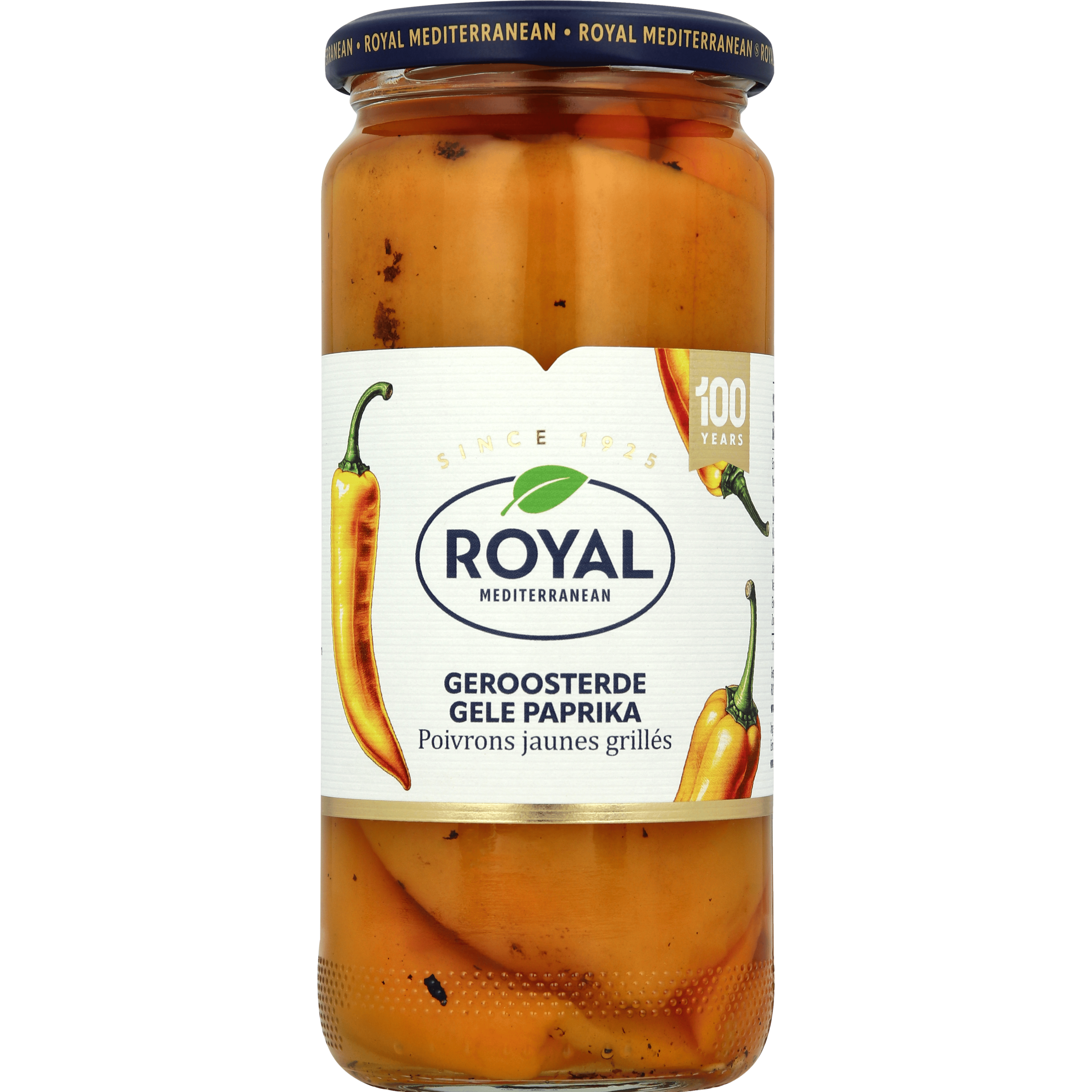 Royal Geroosterde gele paprika
