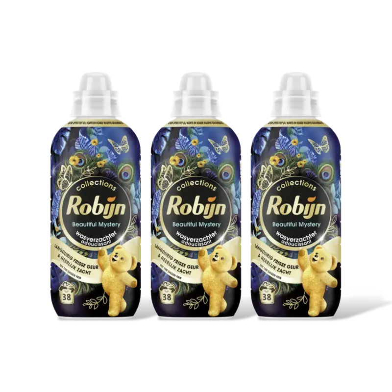 Robijn Wasverzachter beautiful mystery 3-pack