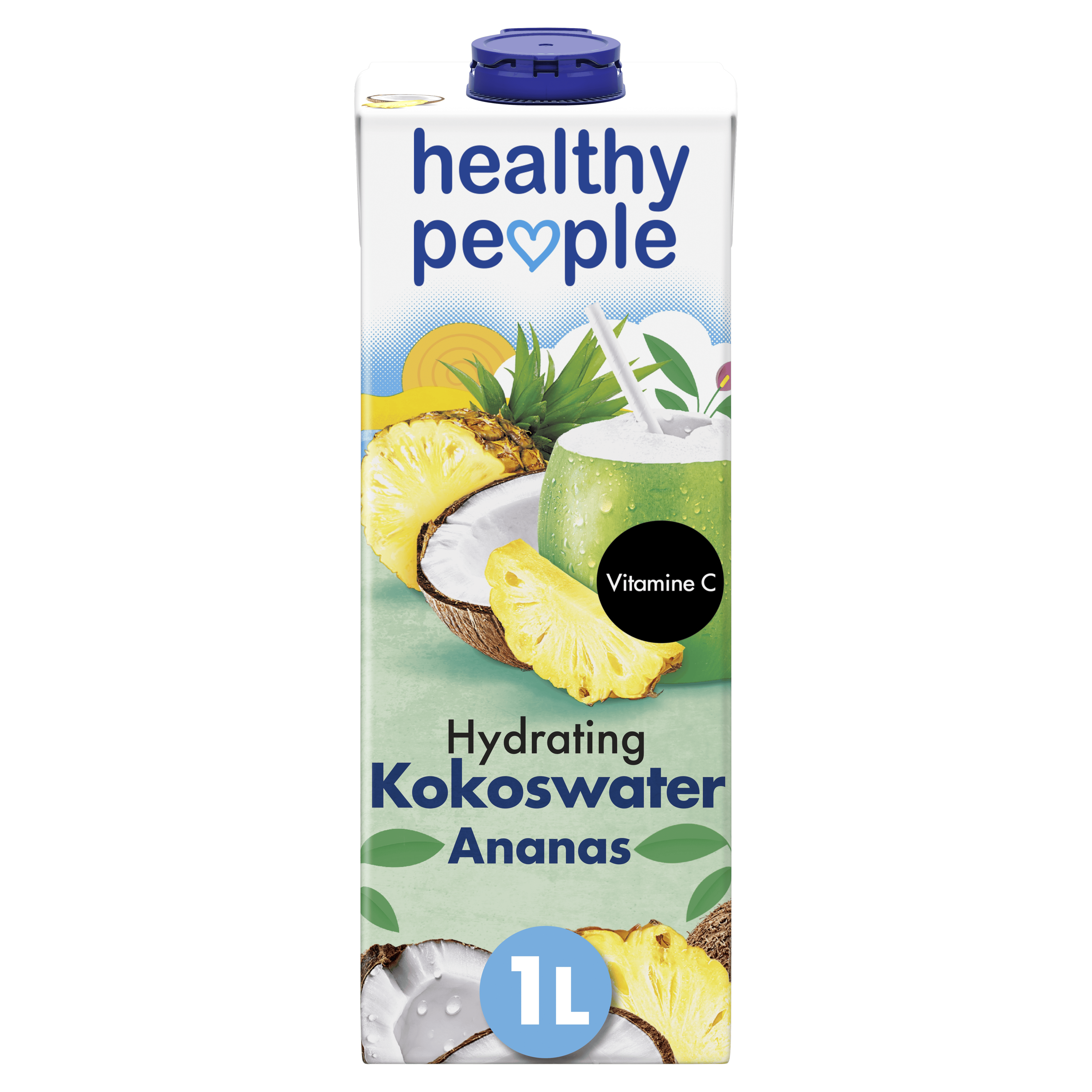 Healthy People Kokoswater met ananas