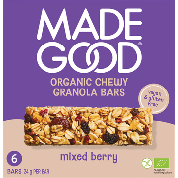 Made Good Mixed Berry Granola Bars 6 x 24 g