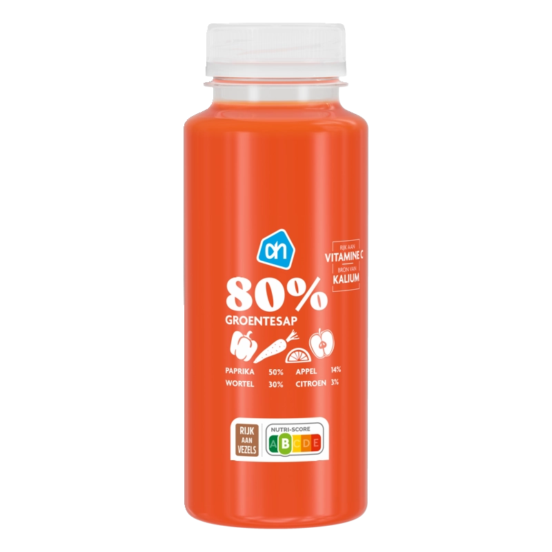 AH 80% Groentesap paprika wortel