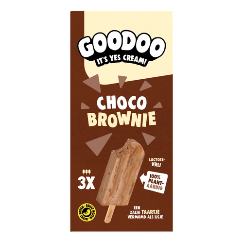 Goodoo Choco brownie 3 st.
