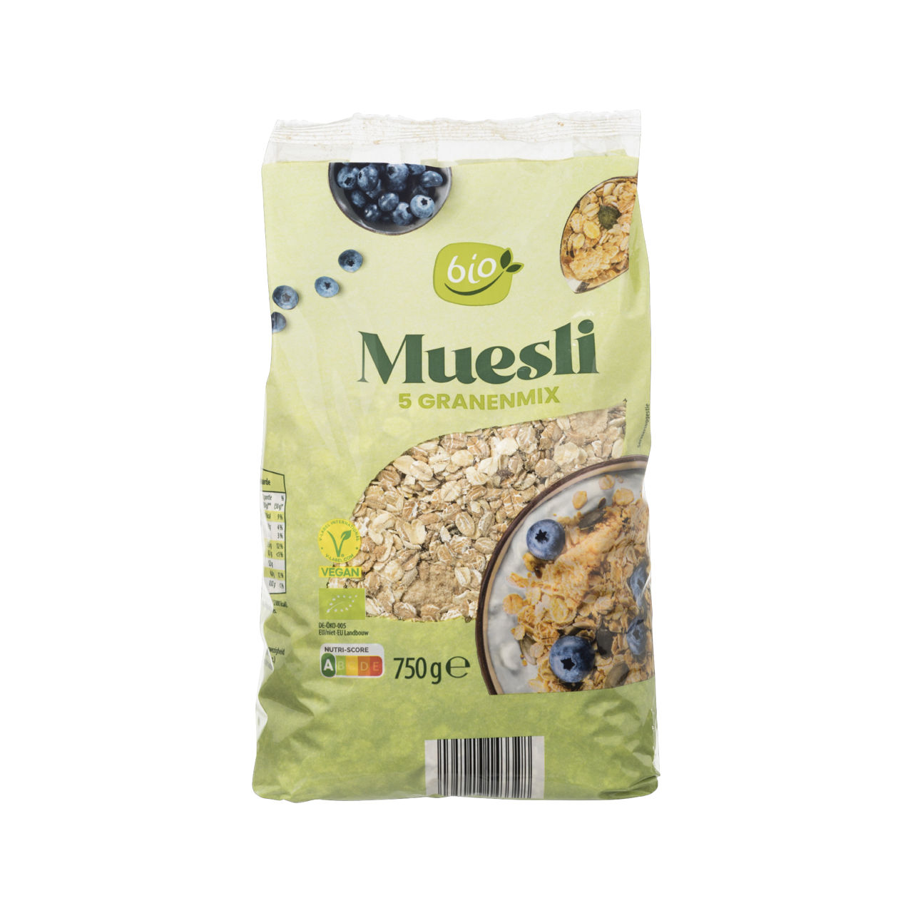 Biologische muesli