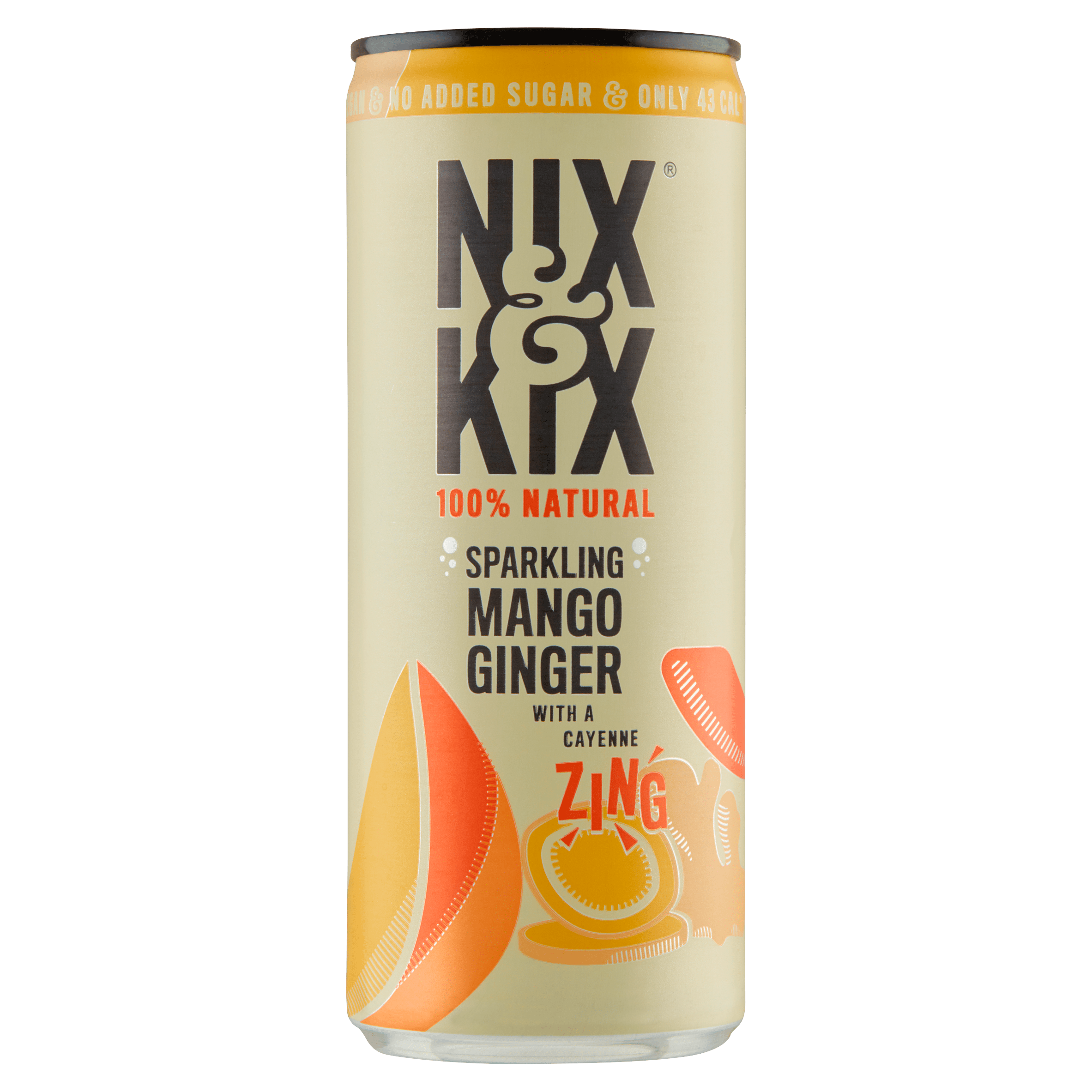Nix & Kix Sparkling mango ginger