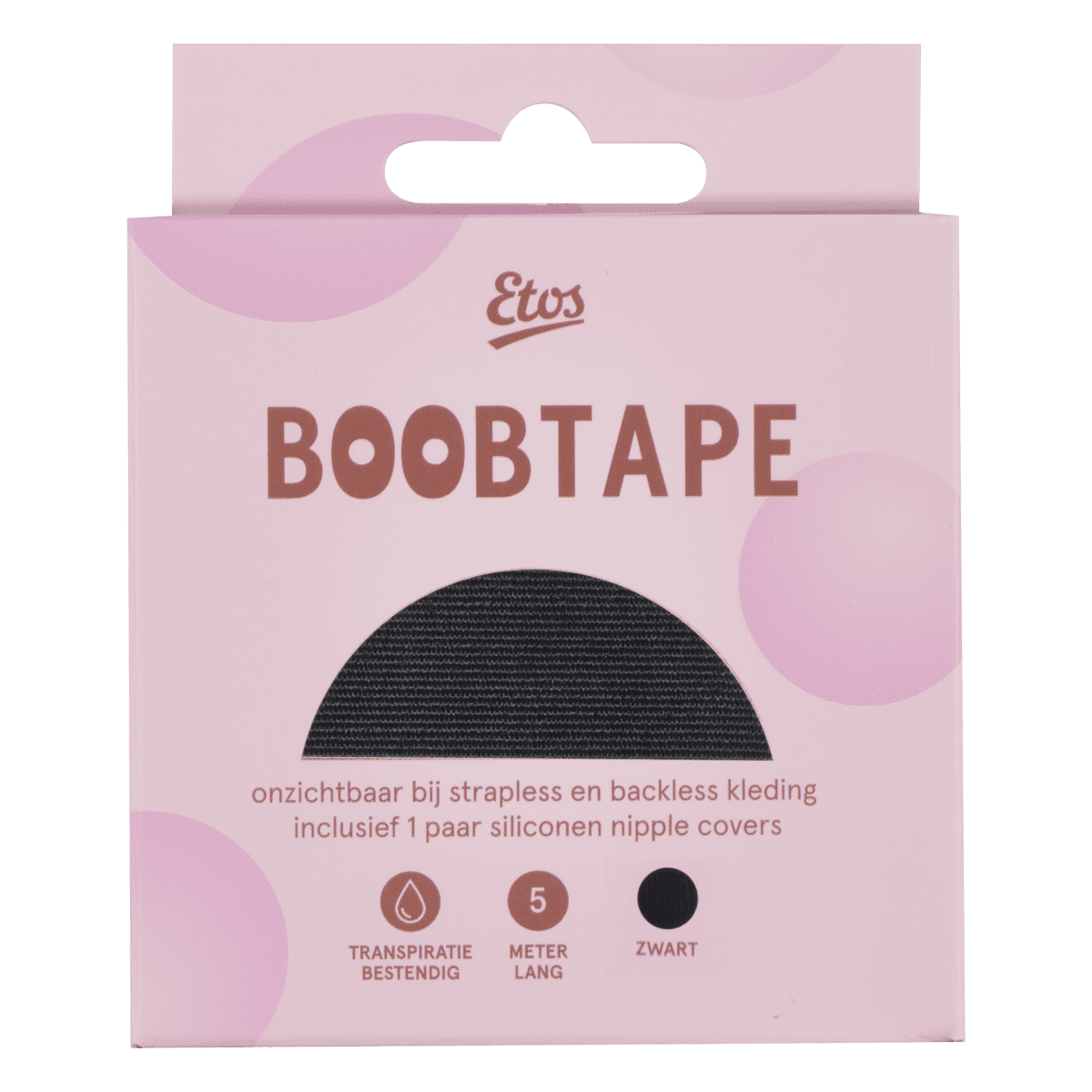 Etos Boobtape Zwart 