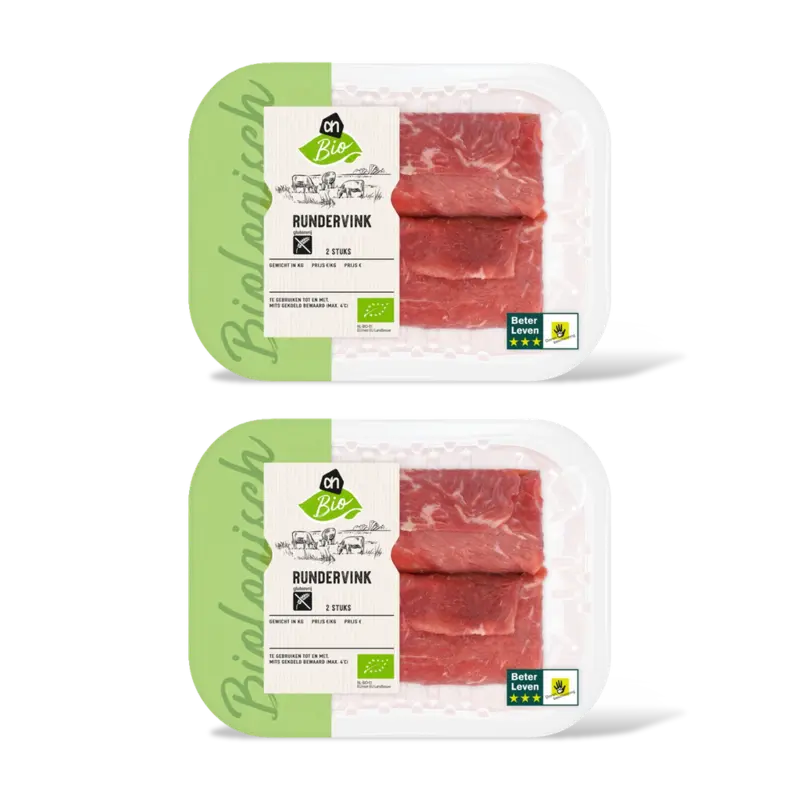 AH Biologisch Rundervink 2-pack