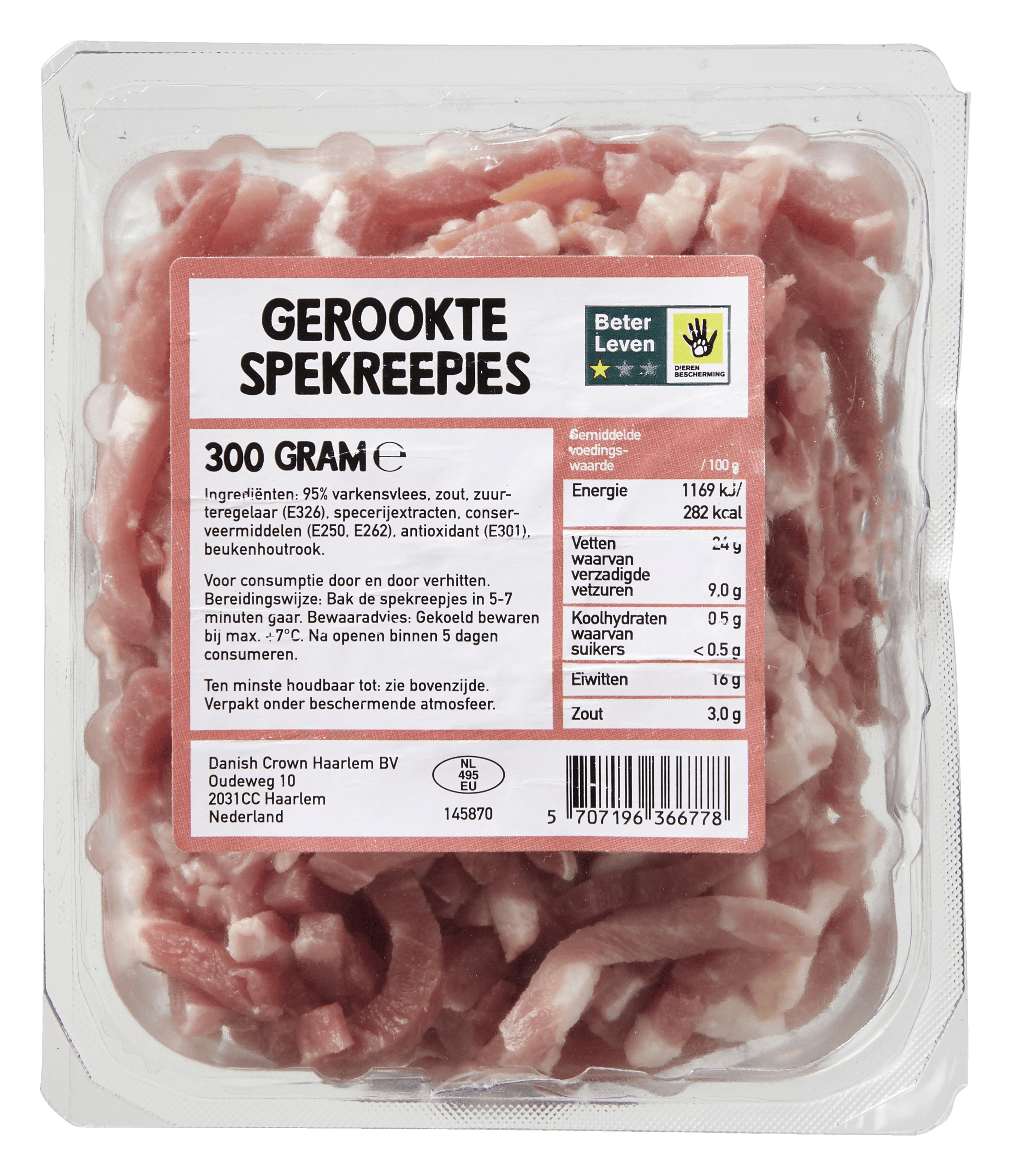 Danish Crown Gerookte spekreepjes