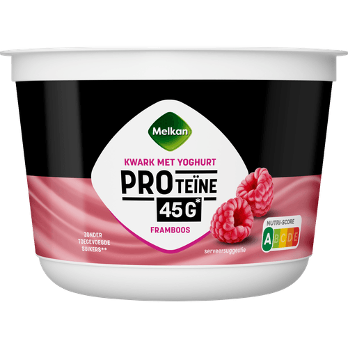 Melkan Proteine kwark framboos