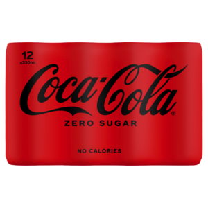 Coca Cola Zero 12x330ml Blik