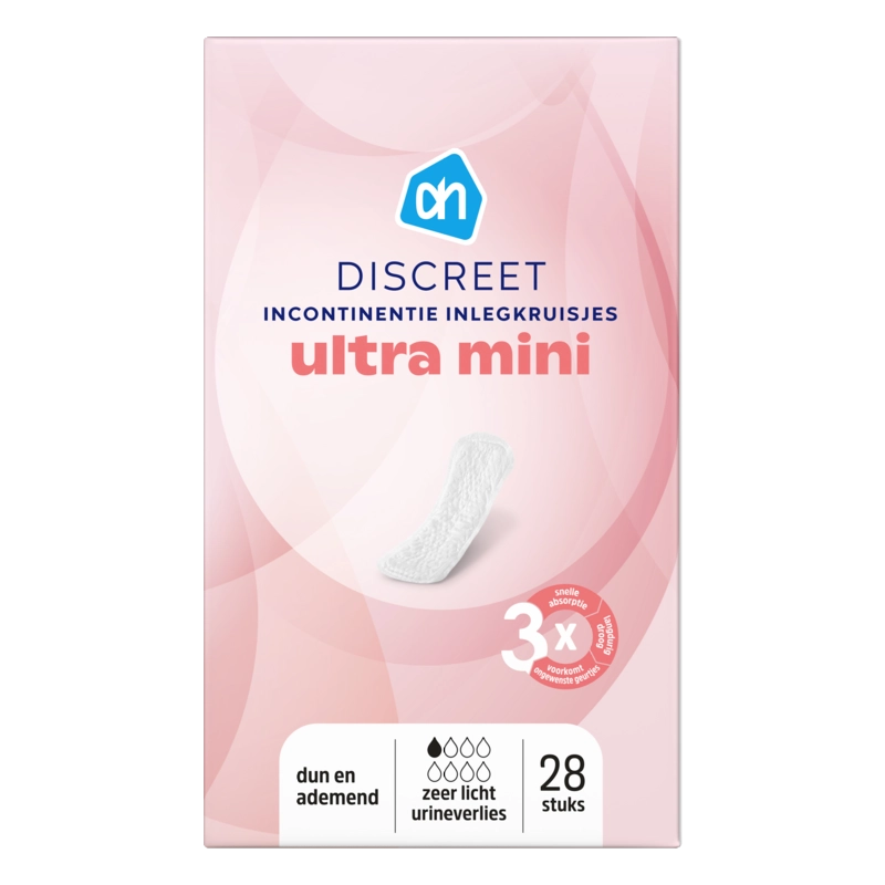 AH Discreet incontinentie inlegkruis mini