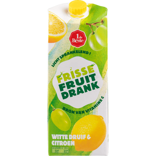 1 de Beste Frisse fruitdrank druif-citroen
