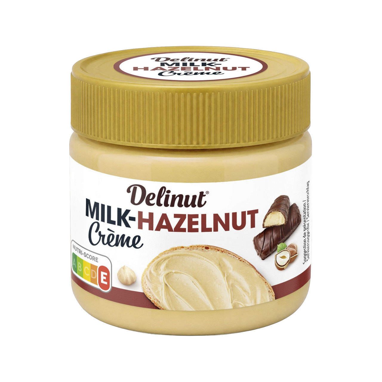 Melk-hazelnoot crème