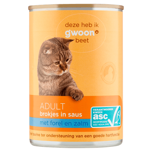 G'woon Kattenvoer adult forel-zalm