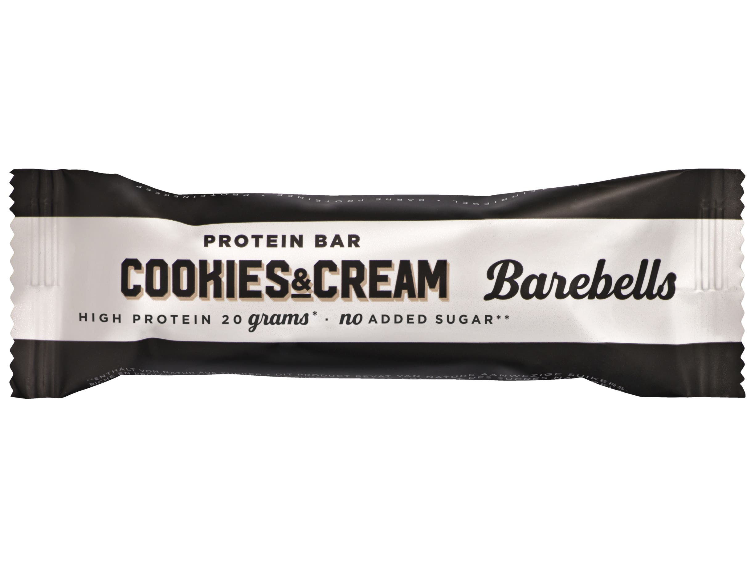 Protein bar cookies cream