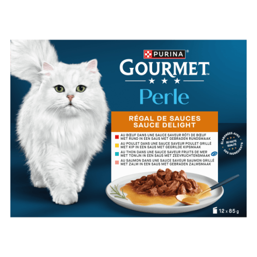 Gourmet Kattenvoer perle sauce delight