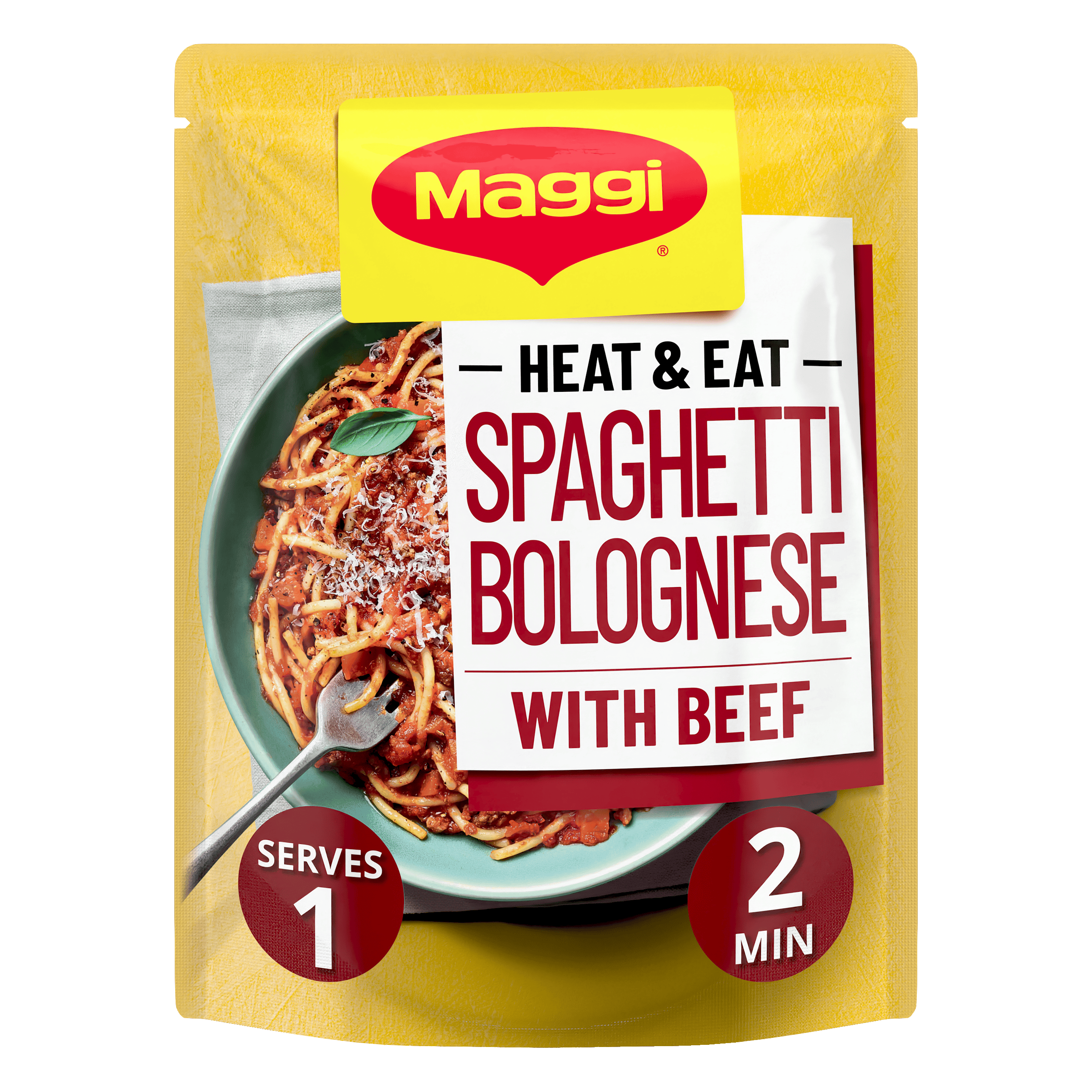 Maggi Heat & Eat spaghetti bolognese