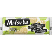 Mitsuba rice crackers wasabi crispy