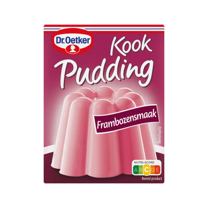 Dr. Oetker Kookpudding frambozensmaak