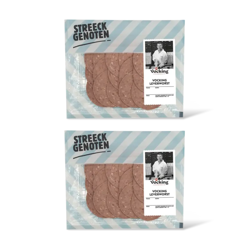 Streeckgenoten Vocking leverworst 2-pack