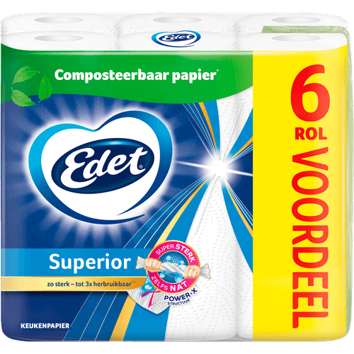 Edet Keukenpapier 6 rol
