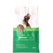 g'woon houtkorrels kattenbakvulling