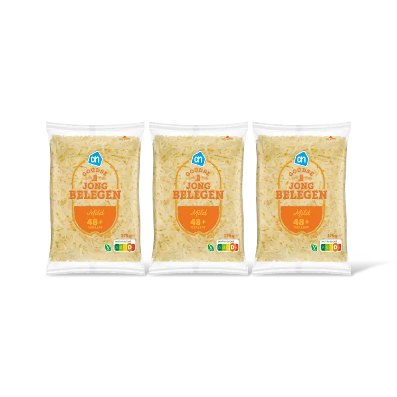 AH Goudse jong belegen 48+ geraspt 3-pack